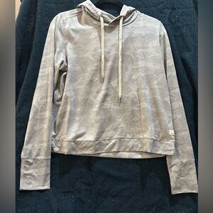 Vuori Light Gray Camo Women's Hoodie